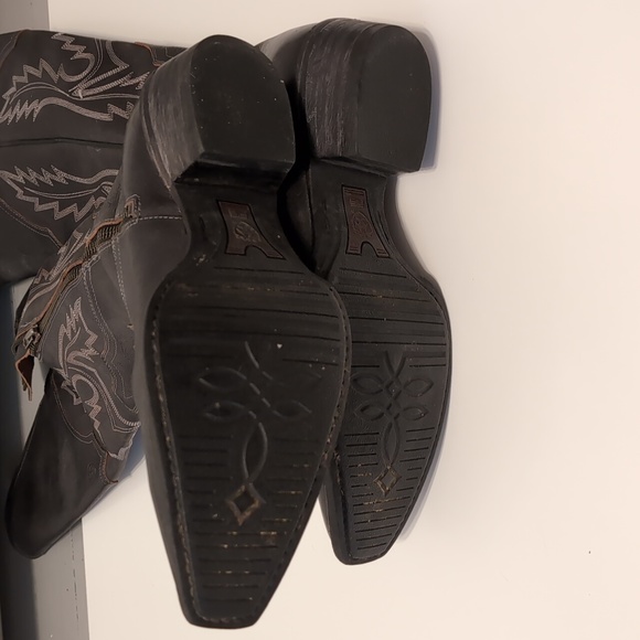 Ariat Murrieta Women's Brown Leather Riding Boots Size 9.5 - Picture 10 of 11